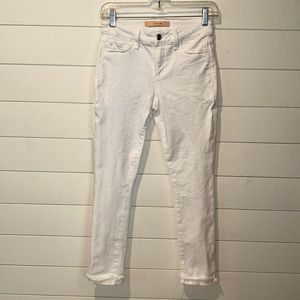 Joe’s “The Markie” White Jeans  24  White